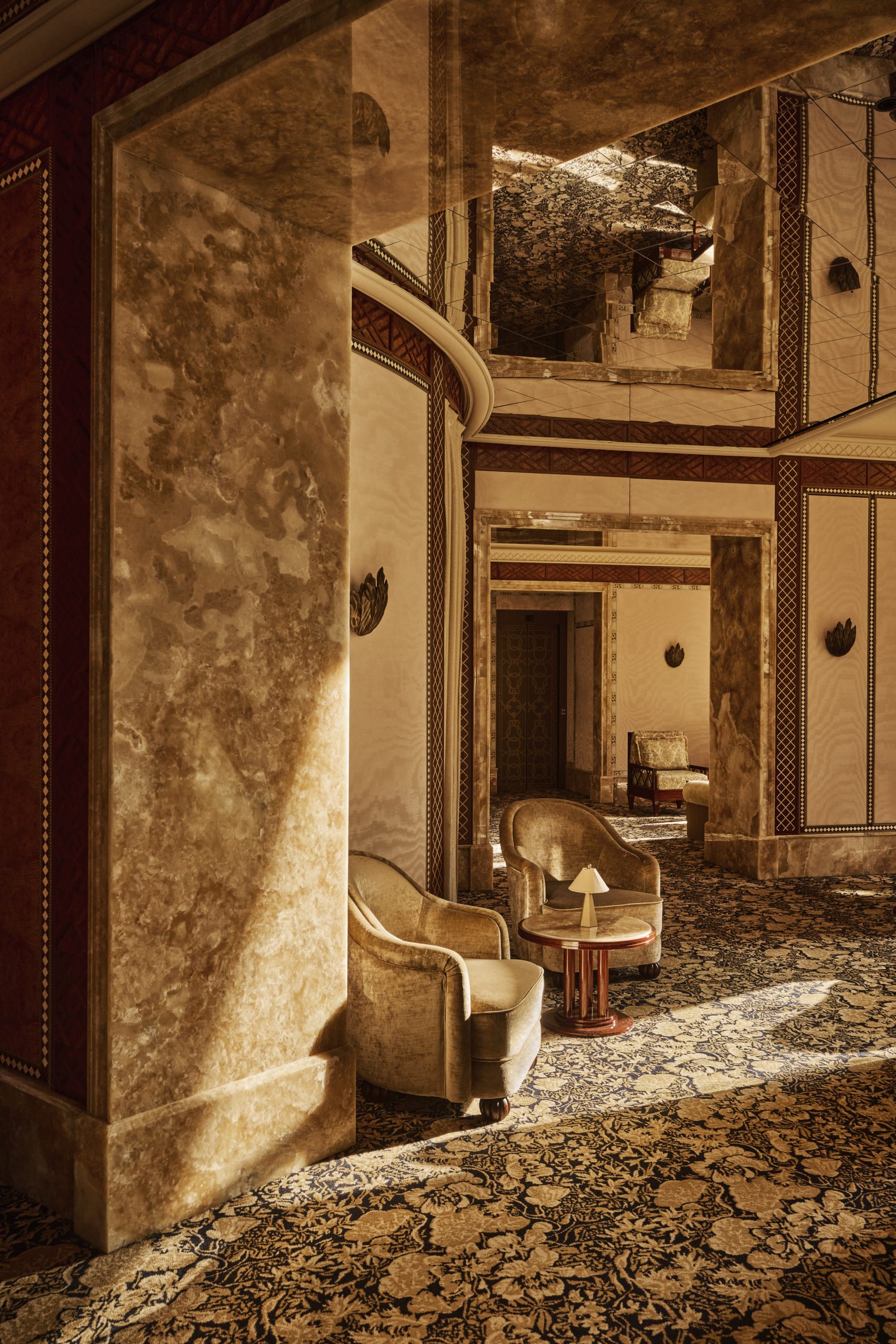 lobby hôtel Fouquet's Paris